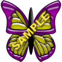 Wolfhaven Crystal Particle Butterfly PY