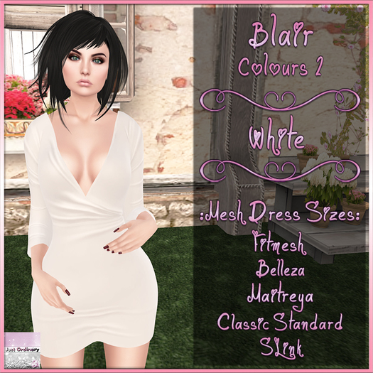 Blair Dress Colours 2 White