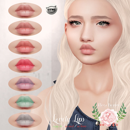 Roseberry. Lovely Lips CATWA