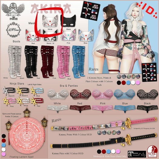 [LFC] Akira Mask, White