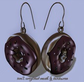 :::ChicChica::: Donut Gold earrings