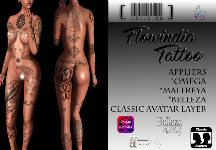 [Li:Li.Co] Flowindia Tattoo
