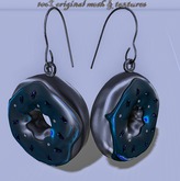 :::ChicChica::: Donut Silver earrings