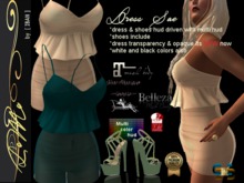 [ IBAN ] MESH DRESS SAE Heels  Hud driven FITTED MAITREYA SLINK