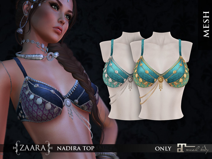 Zaara : Nadira blouse *turquoise*