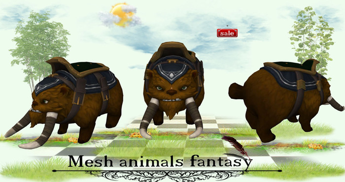 Mesh animals fantasy(copy&modify) v. 1