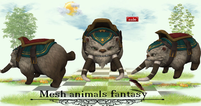 Mesh animals fantasy(copy&modify) v. 4