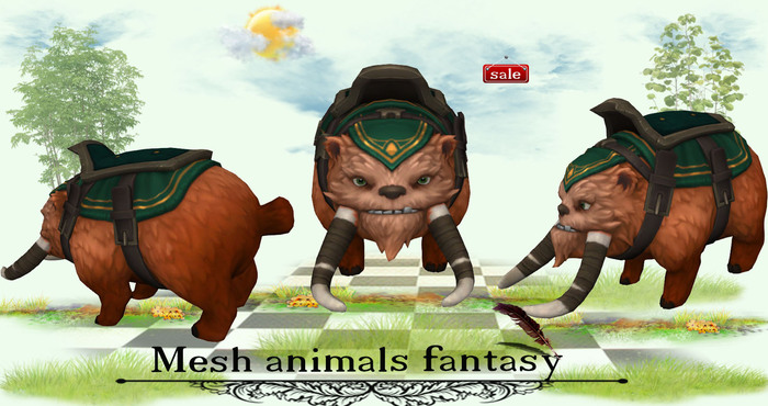 Mesh animals fantasy(copy&modify) v. 5