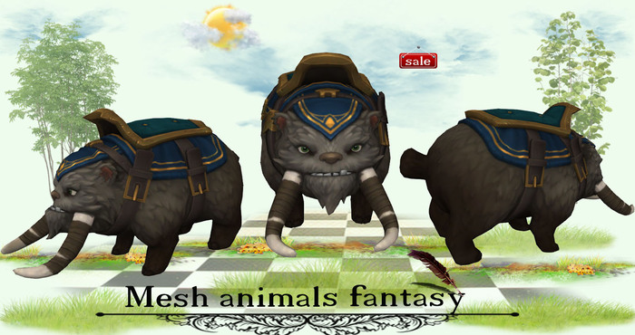 Mesh animals fantasy(copy&modify) v. 6
