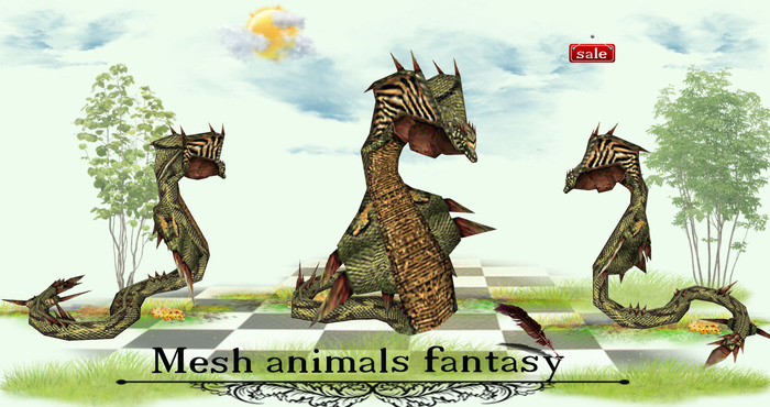 Mesh animals fantasy(copy&modify) v 13