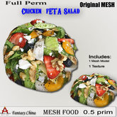 Full Perm Chicken Feta Salad 