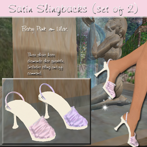 HIGH SLINGBACKS IN LIGHT PINK SUEDE AND GOLDEN LAMBSKIN