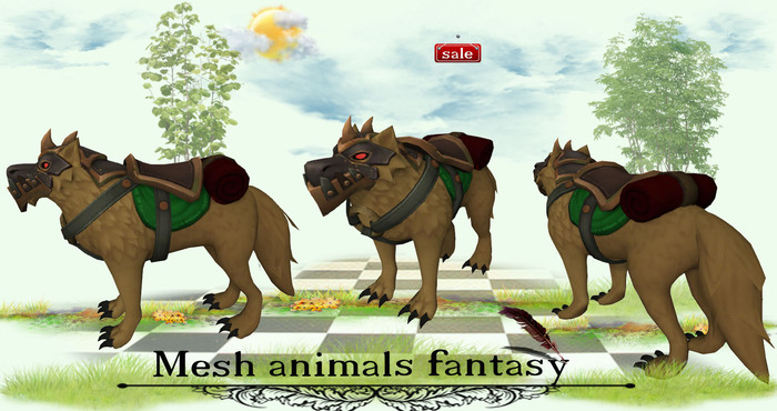 Mesh animals fantasy(copy&modify) v 18