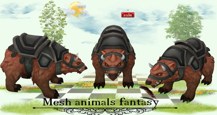 Mesh animals fantasy(copy&modify) v 26