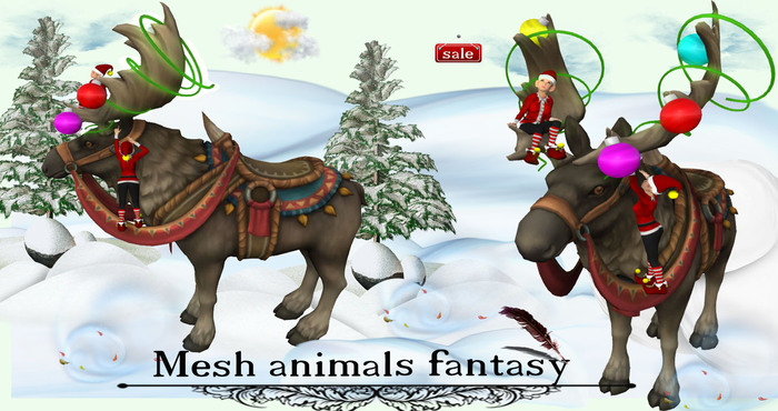 Mesh animals fantasy(copy&modify) v 34