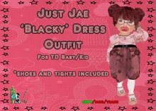 Just Jae Blacky V-Day Dress Outfit TD BABY/KID (BOXED)