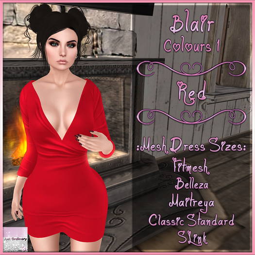 Blair Dress Colours 1 Red