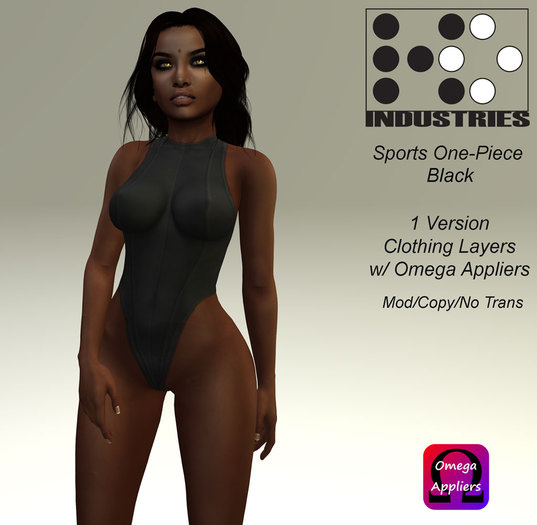 Ko: Sports One-piece - Black