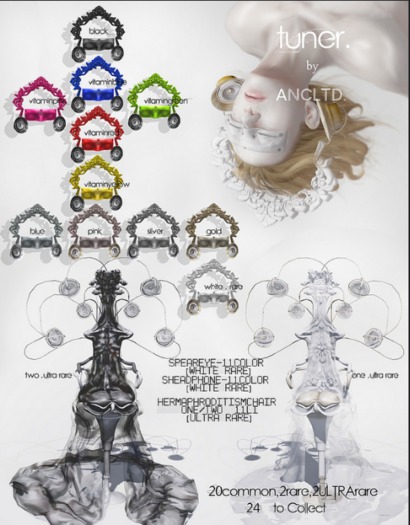 {anc} tuner. hermaphroditismchair / two 11Li[box] ULTRA RARE