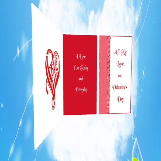 Gypsy's Valentine Card 2 boxed