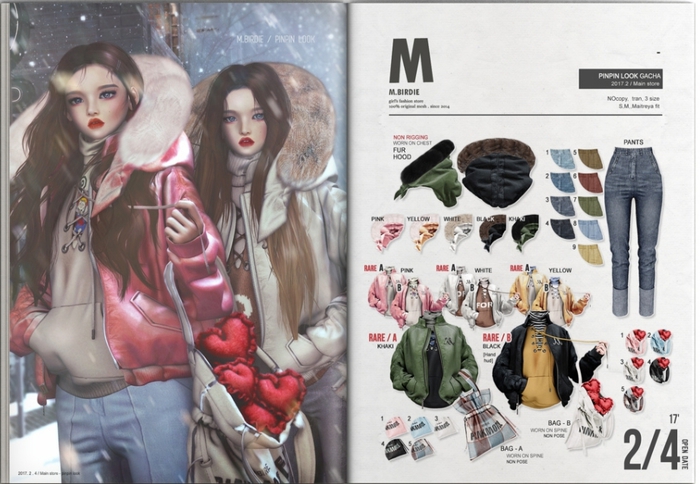 `M.BIRDIE / Pinpin look.Bag A1