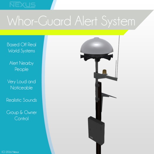 Nexus Whor-Guard Alert System