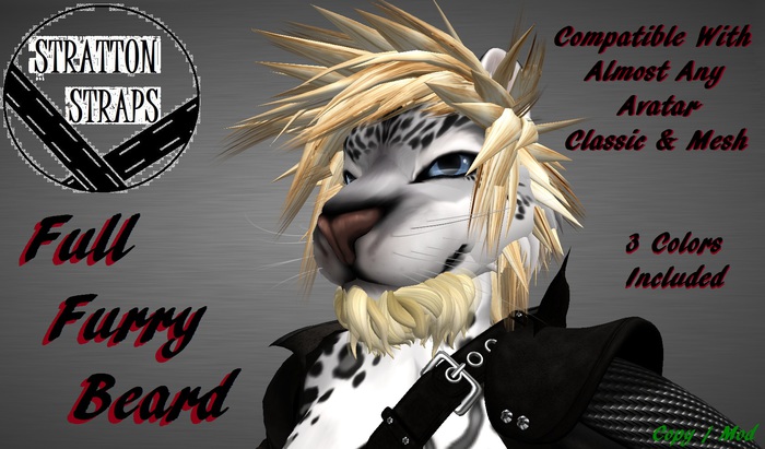 [STST] Furry Full Beard (BOXED)