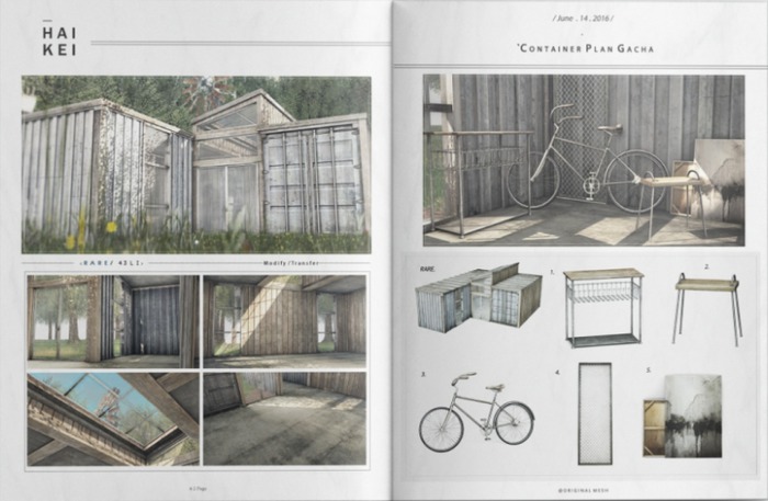 :HAIKEI: Container Plan Gacha / {2}