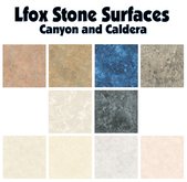 lfox Stone Surfaces - Canyon and Caldera