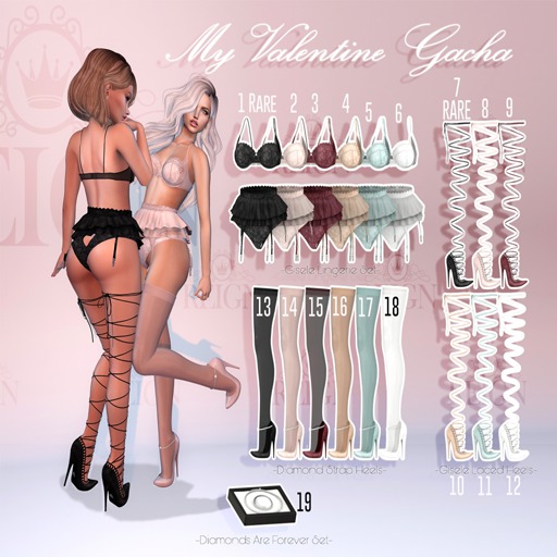 REIGN.- GISELE LACED HEELS (MAITREYA)- BLACK #7 RARE