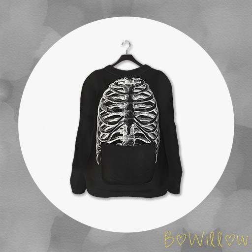 :BoWillow: Halloween Sweatshirt - Ribs
