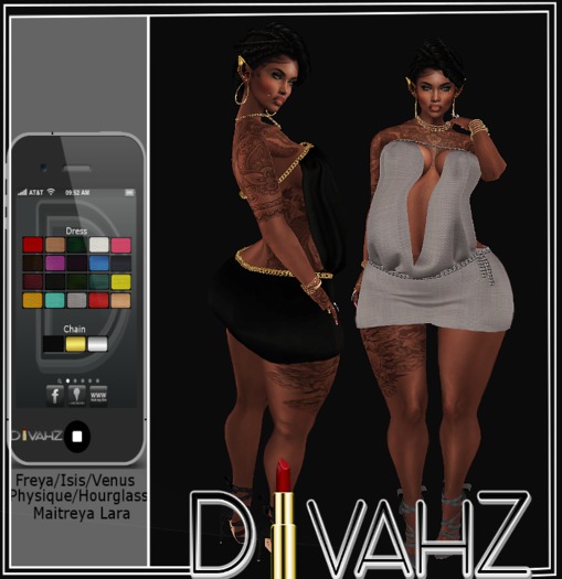 !DC! Kiley Dress (Mesh)