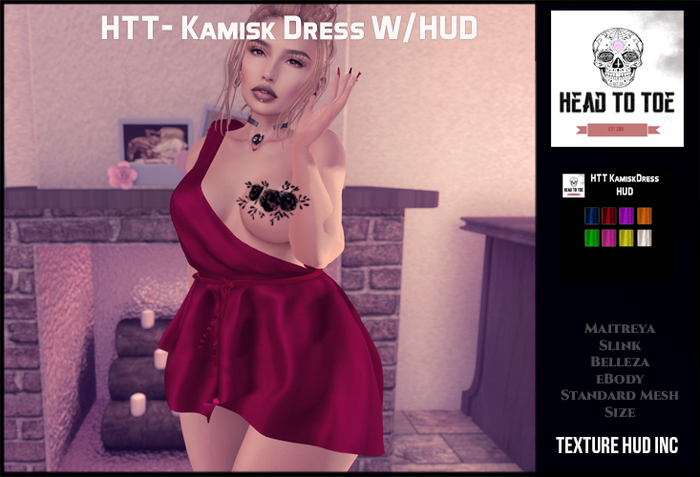 HTT- KamiskDress W/Texture HUD