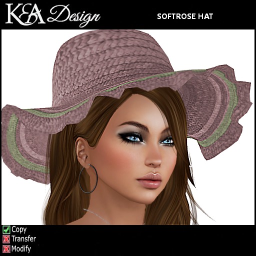 K&A Design  - SoftRose Hat