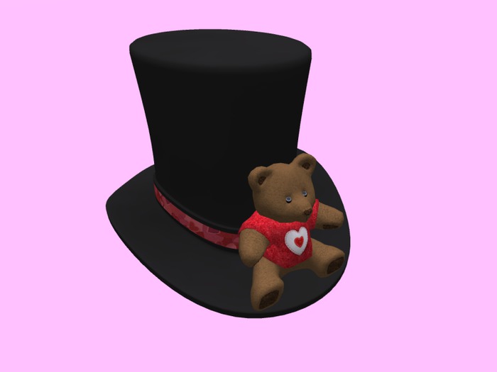 Teddy Hearts Hat <3 