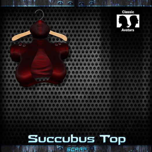 Succubus Rogue Top - Red (WEAR ME!)