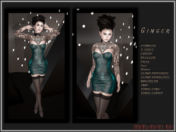 Nilsson - Ginger teal - box