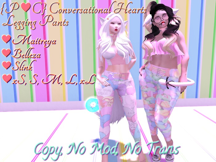{P&C}:Conversational Hearts Legging Pants