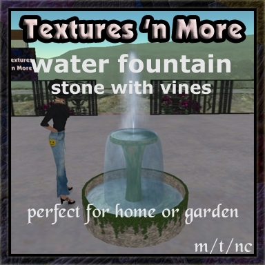 TnM Fountain w vines
