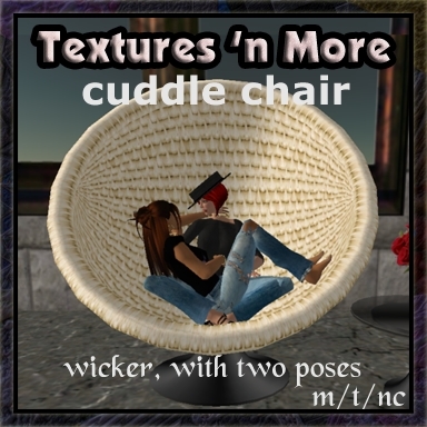 TnM cuddle chair - wicker