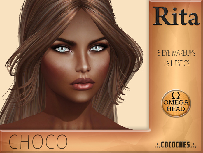 .:.CoCoChes.:. RITA OMEGA HEAD - Choco