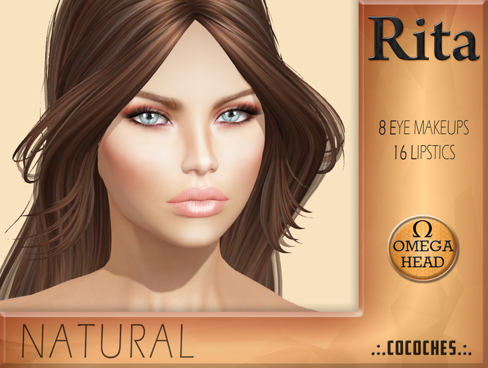 .:.CoCoChes.:. RITA OMEGA HEAD - Natural