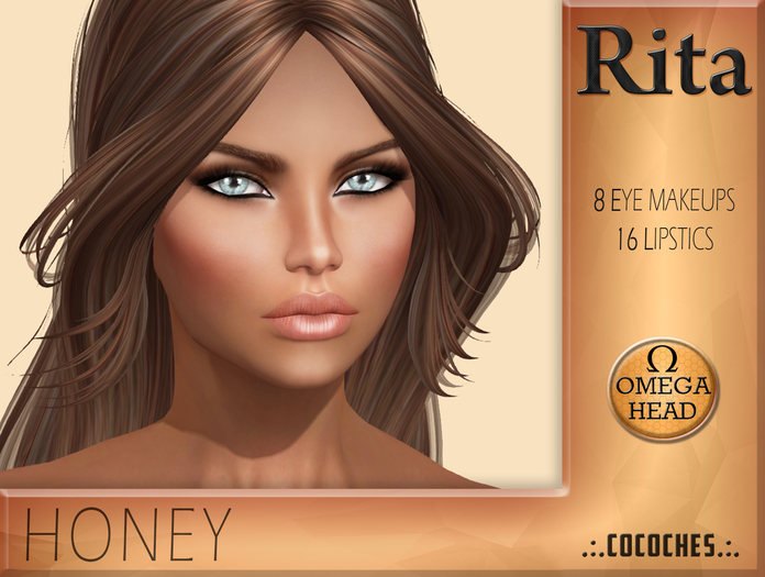 .:.CoCoChes.:. RITA OMEGA HEAD - Honey