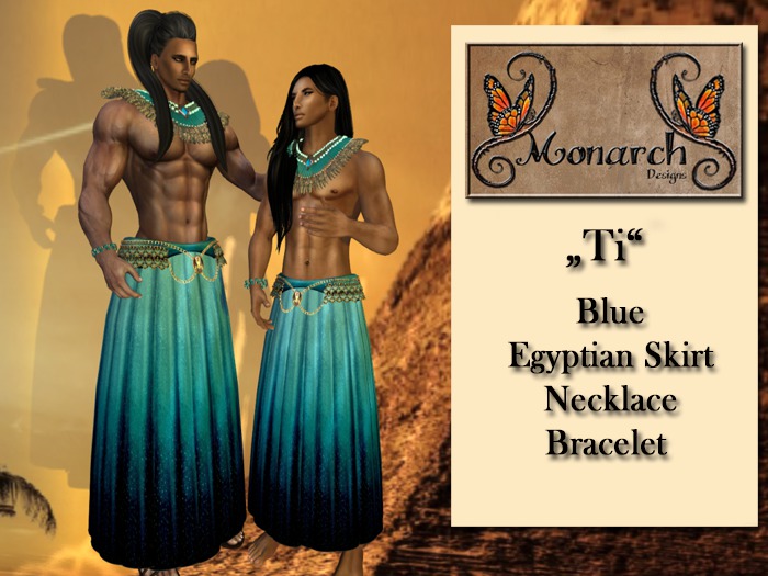 Monarch Egyptian Ti  Blue ( Boxed )