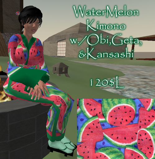WaterMelon Kimono Box