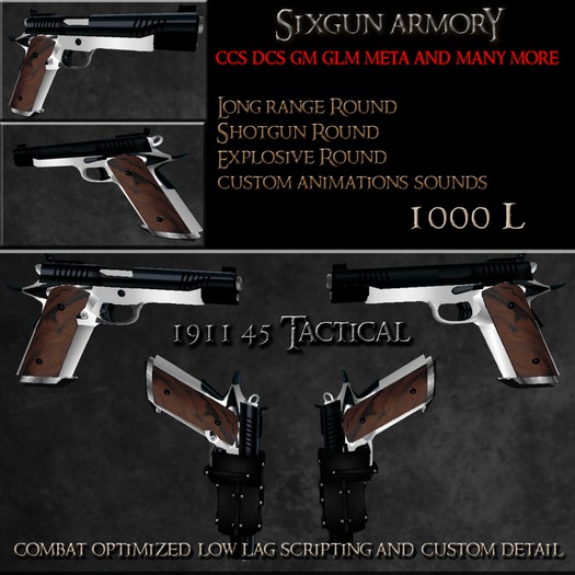 1911 .45 Custom 1 21.0 (BOXED)