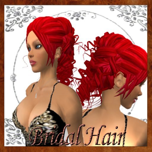 Bridal Hair Red