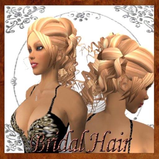 Bridal Hair Goldenblonde