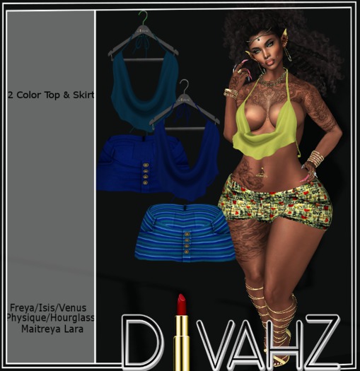 !DC! Riskii Skirt Set V1 (Mesh)