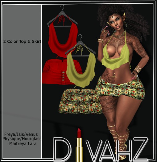 !DC! Riskii Skirt Set V3 (Mesh)